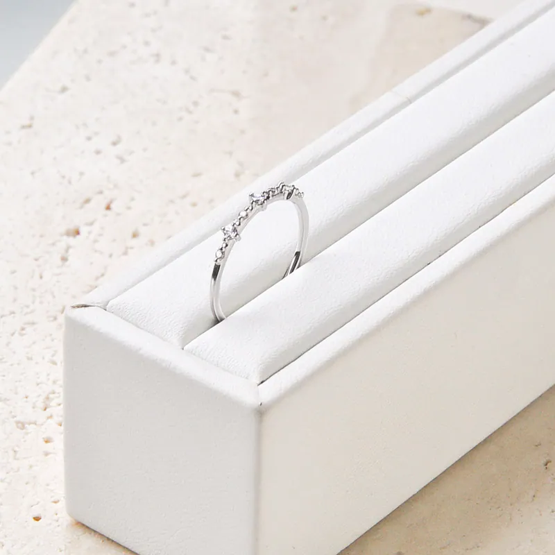 Silver Plated/小花環戒指 6