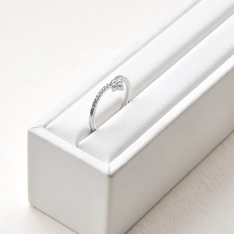 Silver Plated/微笑十字花冠戒指 5