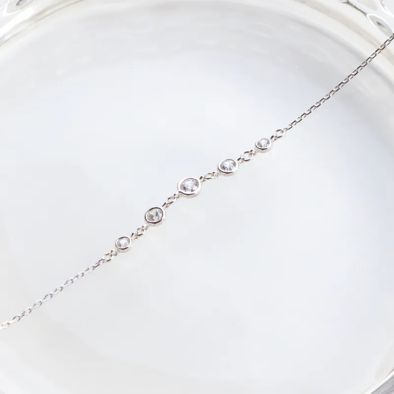 Silver Plated/閃耀淚光手鍊 3