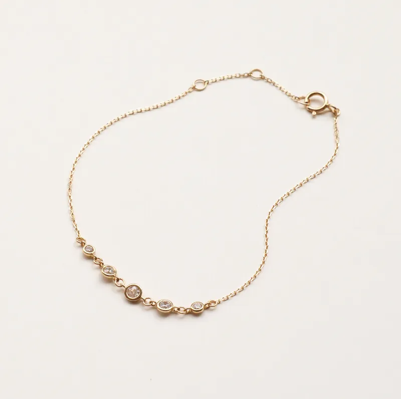 Silver Plated/閃耀淚光手鍊 4