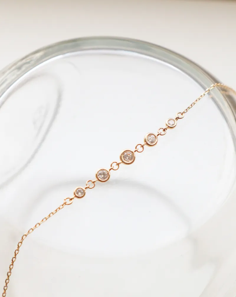 Silver Plated/閃耀淚光手鍊 6