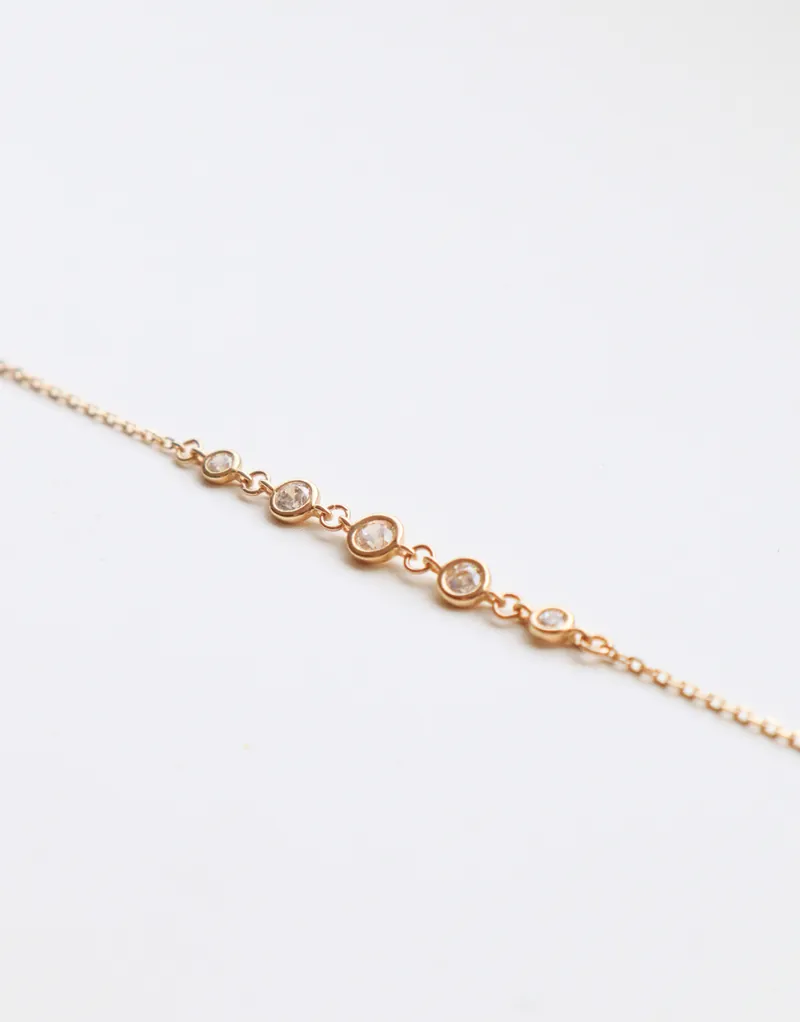 Silver Plated/閃耀淚光手鍊 7