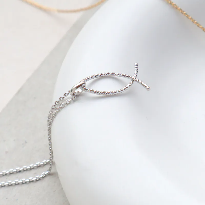 Silver Plated/閃銀系列-靜謐之汐項鍊 2