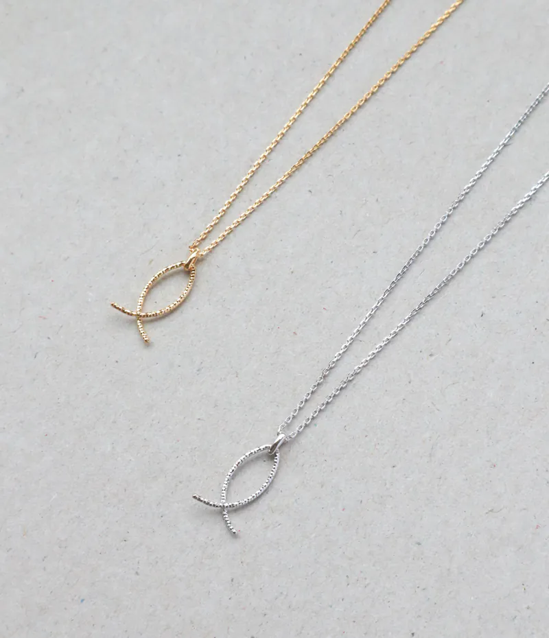 Silver Plated/閃銀系列-靜謐之汐項鍊 4