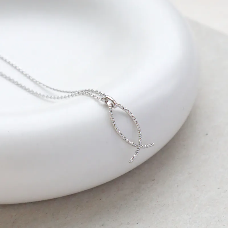 Silver Plated/閃銀系列-靜謐之汐項鍊 5