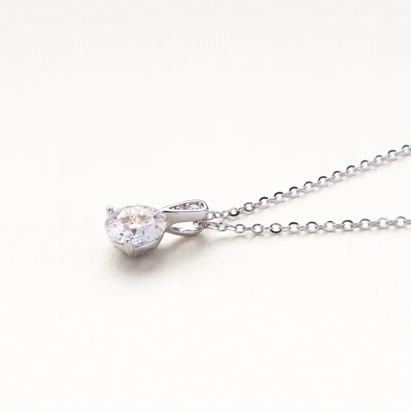 Silver Plated/純粹片刻．莫桑鑽項鍊 3